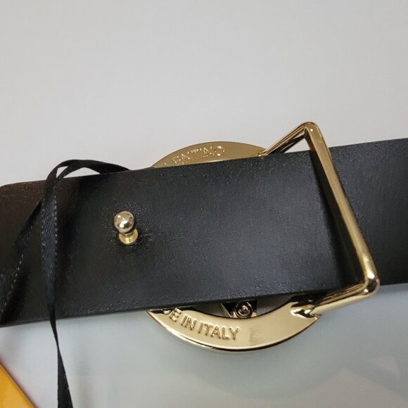 Valentino by Mario Valentino Giusy Monogram Leather Belt main image 11